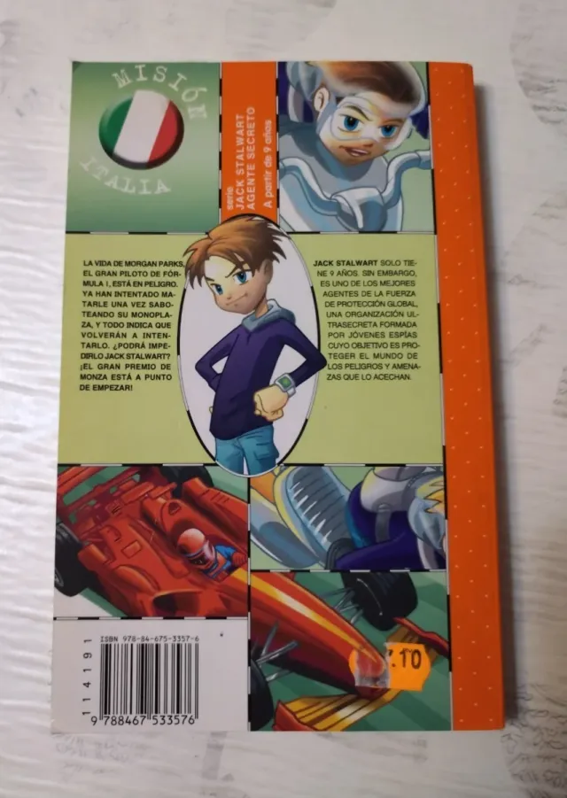 Peligro en el Gran Premio: Misión Italia (El ba...