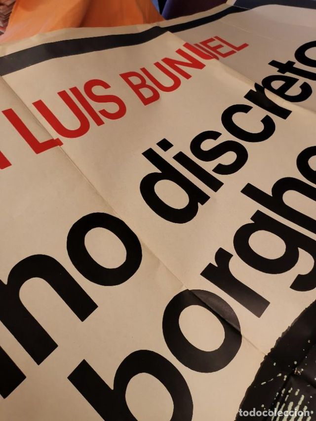 Cartel Luis Buñuel El Fascino Discreto