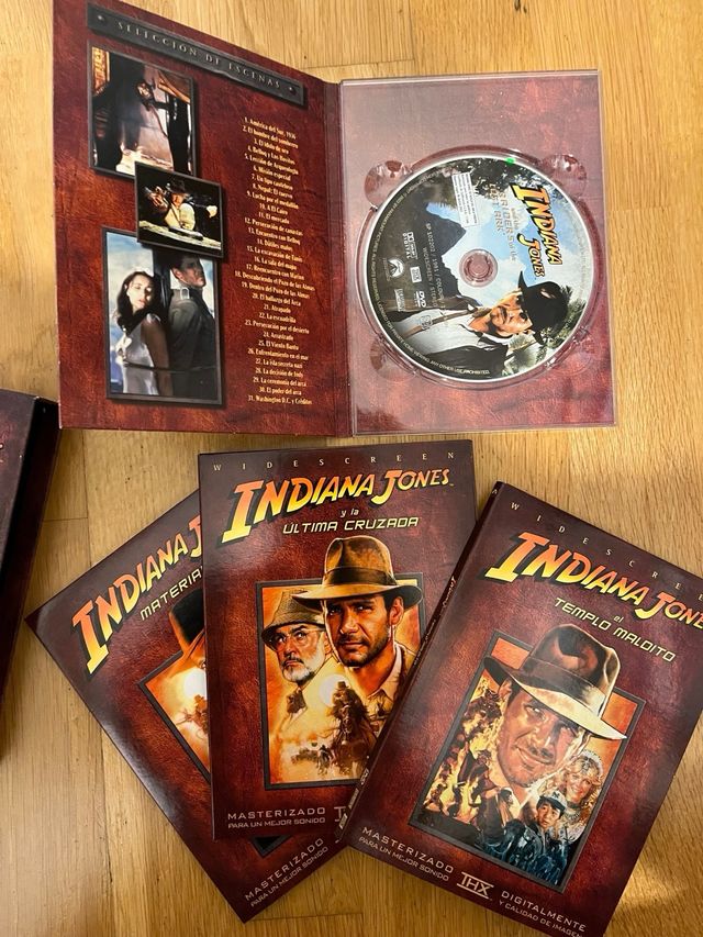 Trilogía Indiana Jones DVD