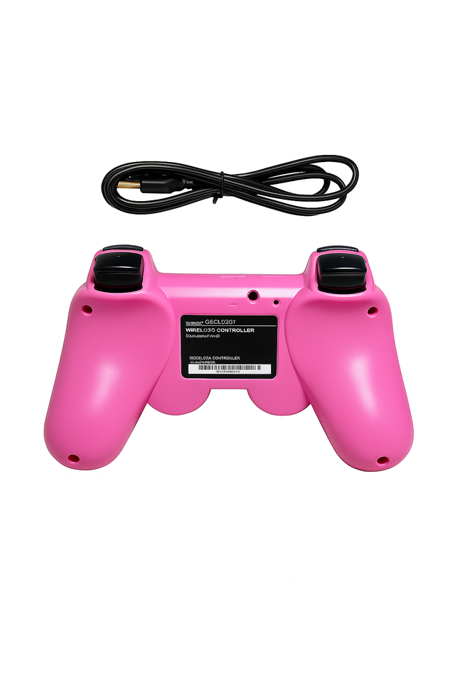 Mando PS3 Inalámbrico Rosa