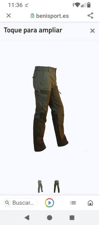 Pantalón de caza