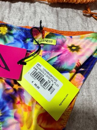 Costume da bagno donna fantasia floreale