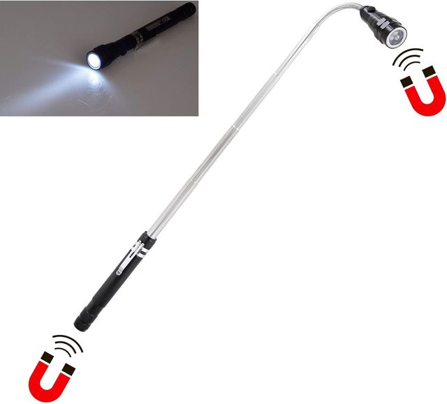 Linterna extensible con imán