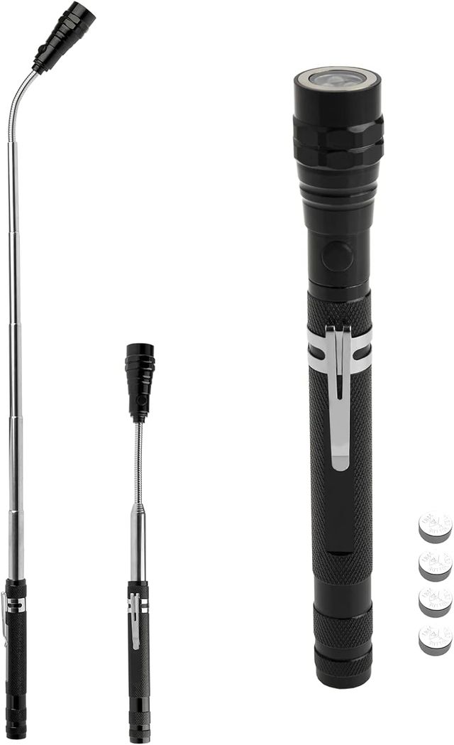 Linterna extensible con imán