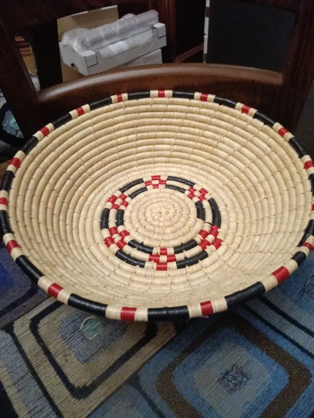 3 Cesti e 1 Setaccio Artigianato Sardo