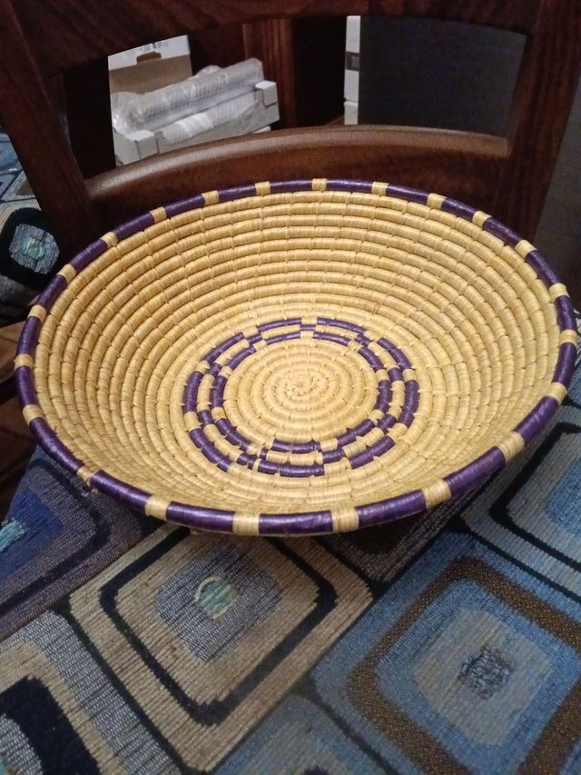 3 Cesti e 1 Setaccio Artigianato Sardo