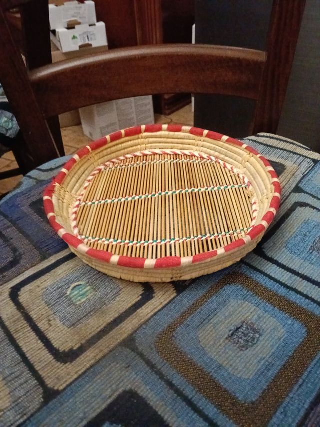 3 Cesti e 1 Setaccio Artigianato Sardo
