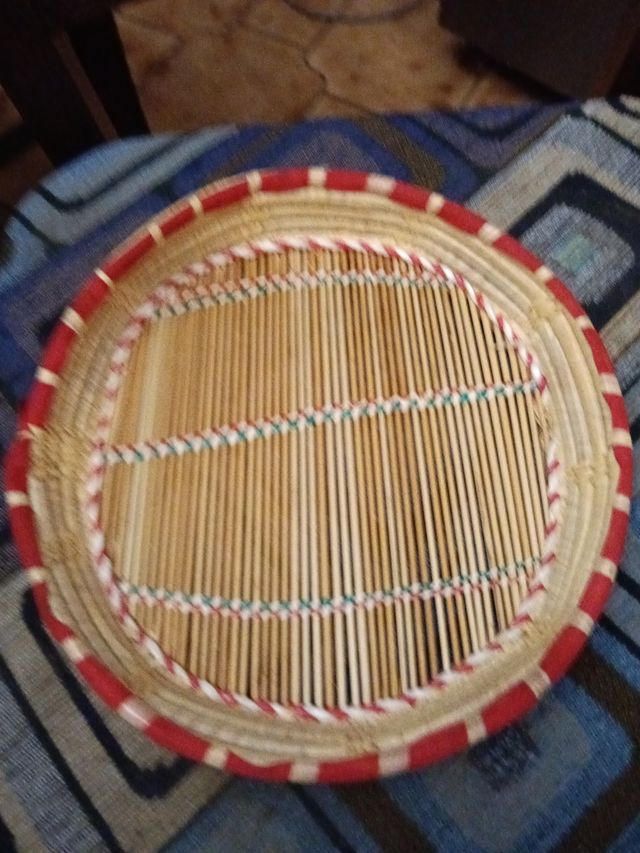 3 Cesti e 1 Setaccio Artigianato Sardo