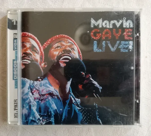 CD Marvin Gaye Live!