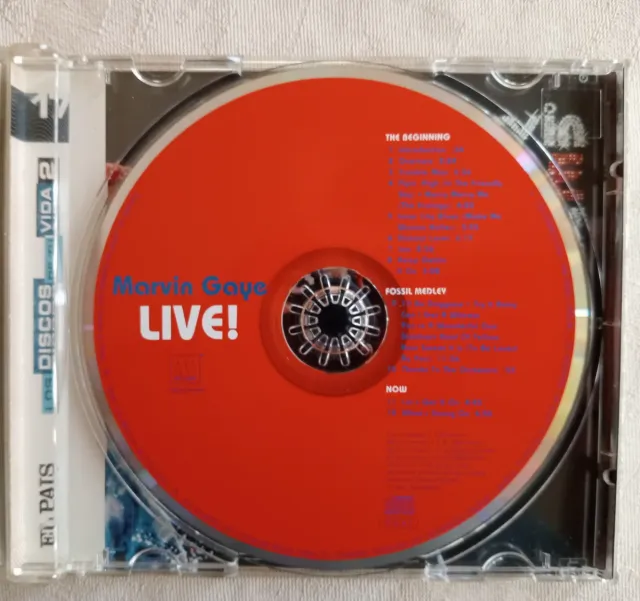 CD Marvin Gaye Live!