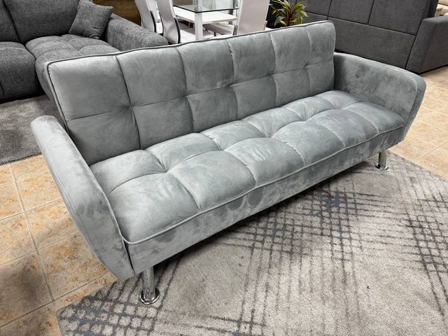 nuovo divano letto comfort grigio Carlux