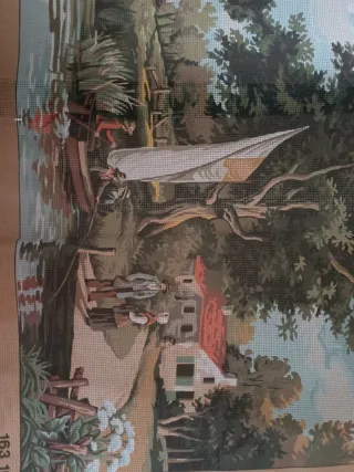 395 madejas de hilo + cuadro