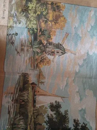 395 madejas de hilo + cuadro