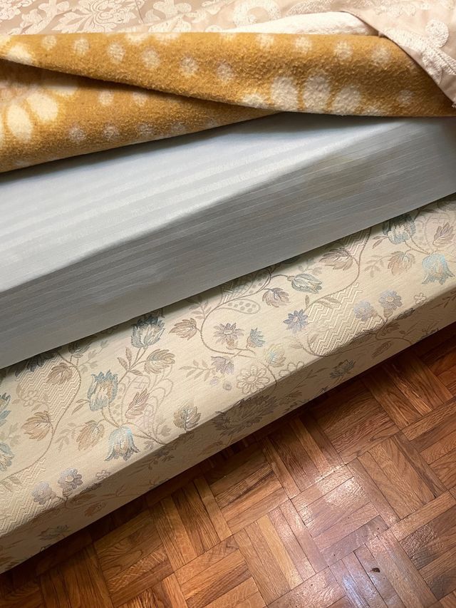 Cama 90 con canapé y cabecero en buen estado