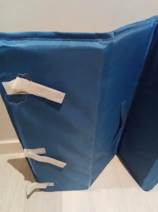 Colchoncillo BASE Cuna Viaje plegable Asalvo Azul