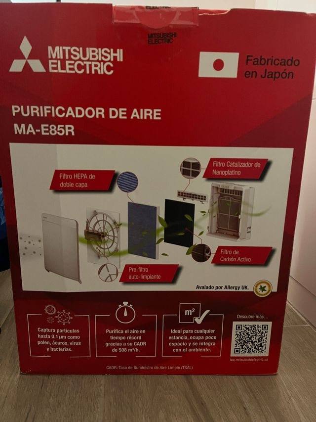 Purificador Aire Mitsubishi MA-E85R Blanco