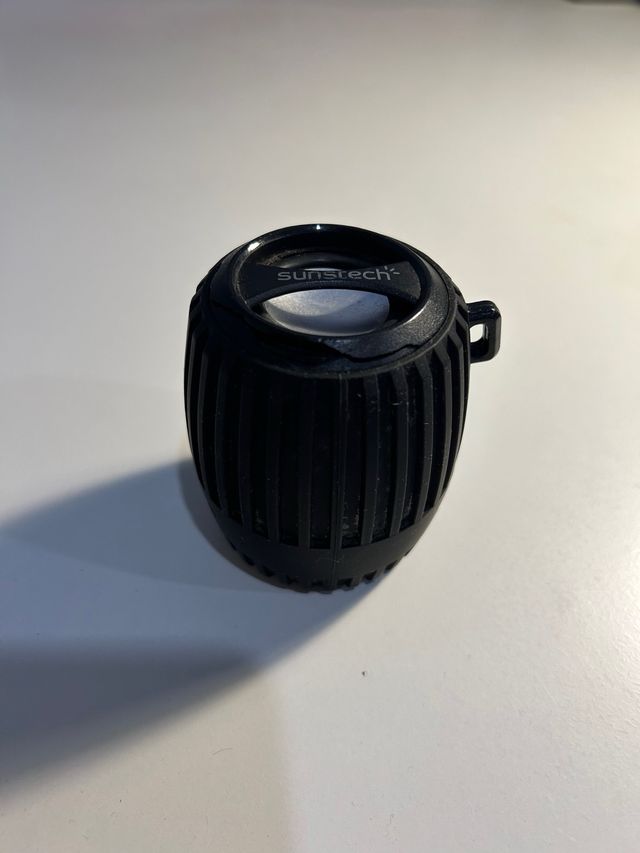 Altavoz Sunstech Negro Pequeño Bluetooth