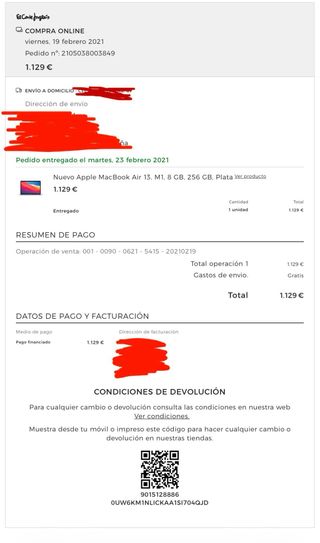 MacBook Air 13 prácticamente NUEVO