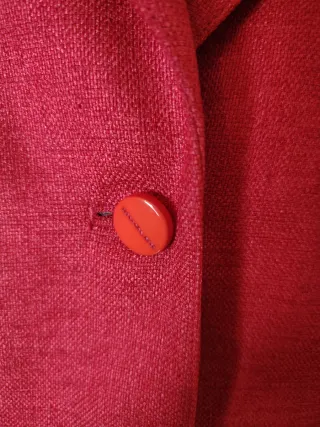 Chaqueta Roja Mugler pour Clarins