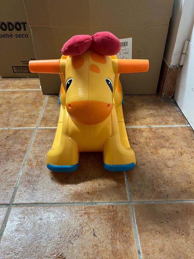 Patinete Jirafa Amarillo