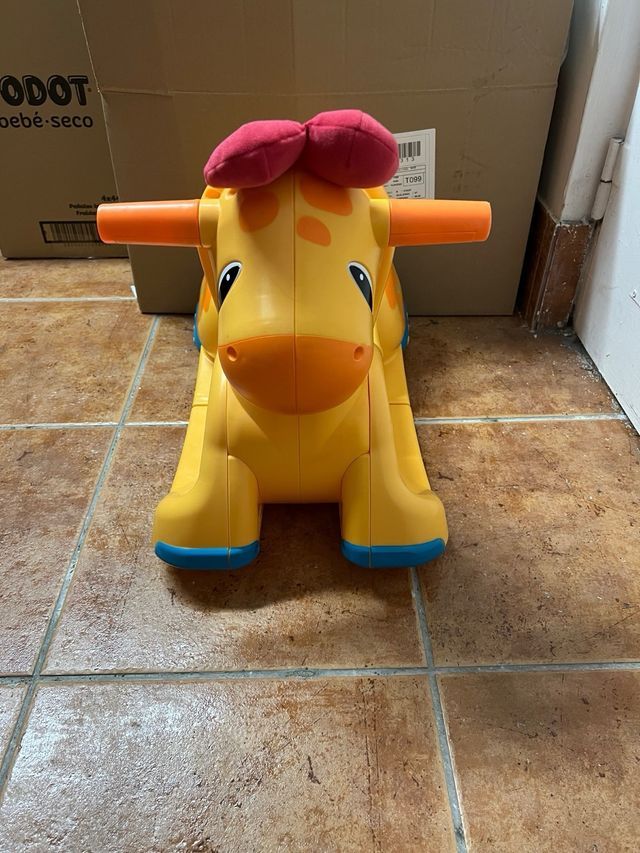 Patinete Jirafa Amarillo