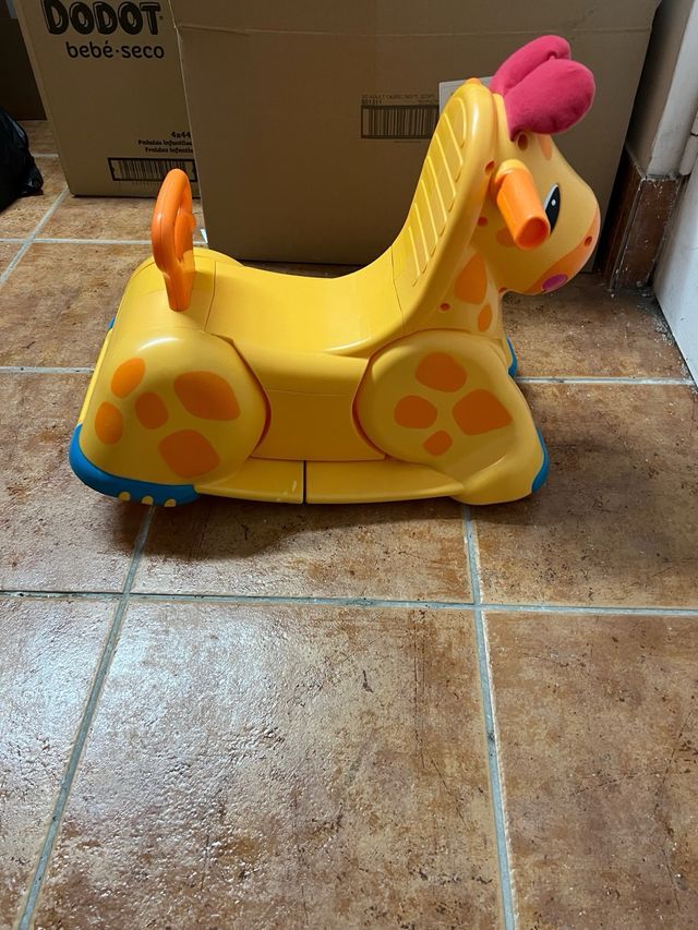 Patinete Jirafa Amarillo