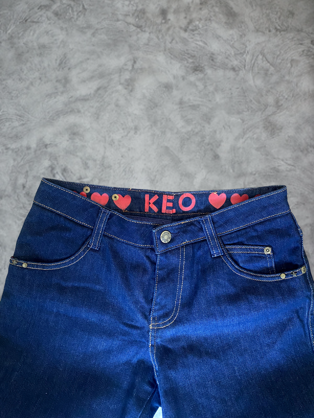 Pantalón Kenzo azul vintage Y2K Talla XS 