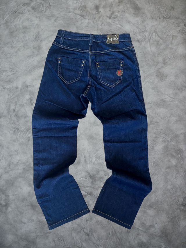 Pantalón Kenzo azul vintage Y2K Talla XS 