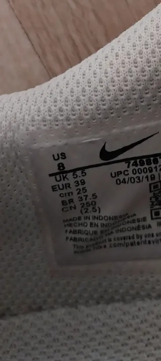 Zapatillas Nike mujer Blancas