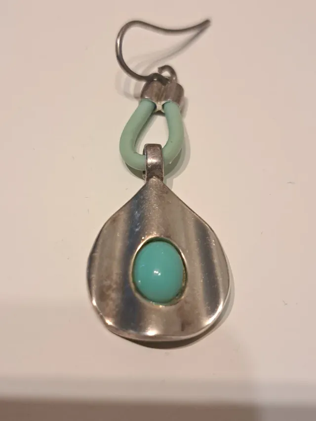 Pendientes Plata y Turquesa