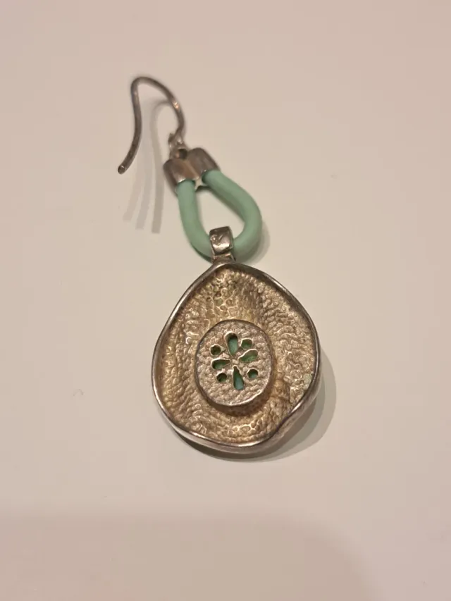 Pendientes Plata y Turquesa