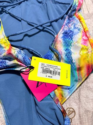 Costume intero donna multicolor