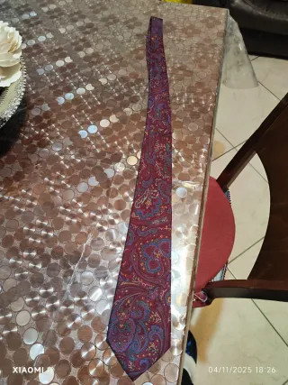 Cravatta vintage fantasia paisley