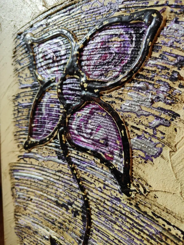 Juego de 2 cuadros decorativos florales