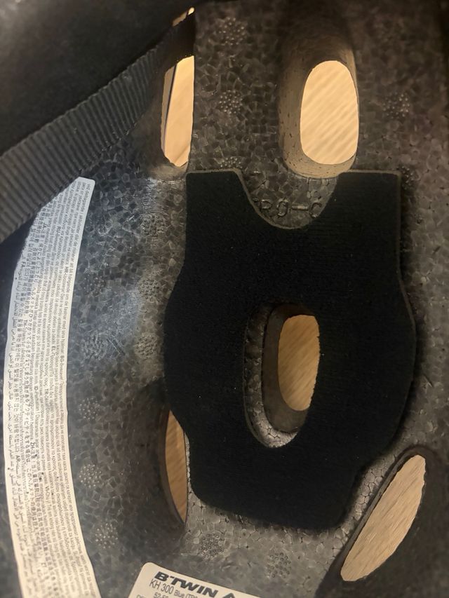 Casco Bicicletta unisex Blu Taglia M bambino