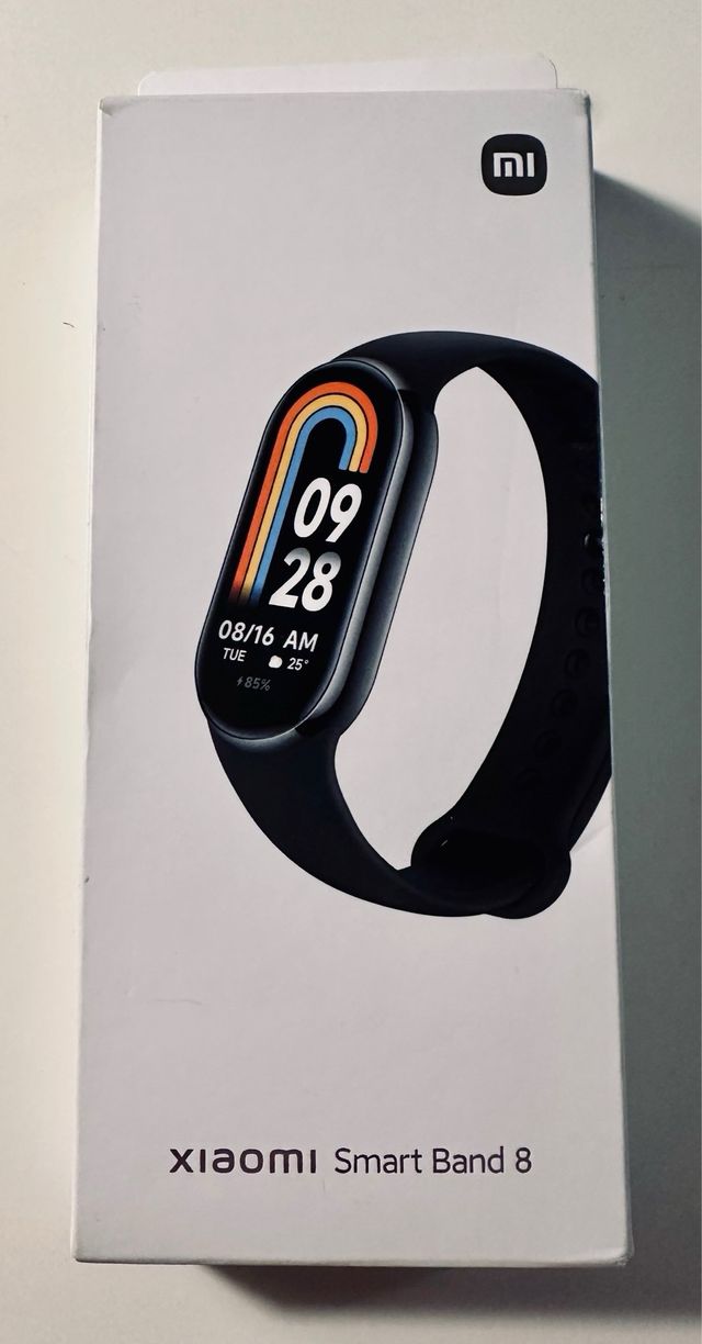 Xiaomi Smart Band 8 Preto e Prateado