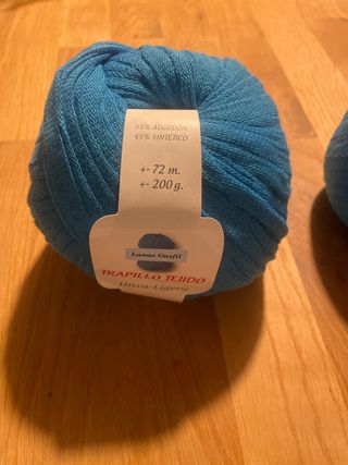 Trapillo Tejido Azul - Lanas Gayfil