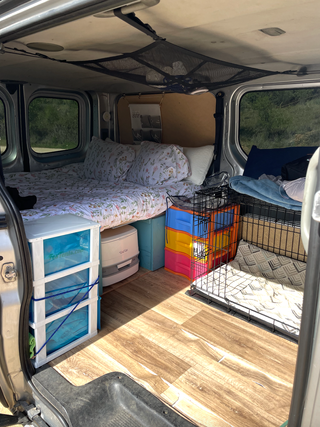 Furgoneta Opel Vivaro 2010 XL Semi - camperizada 