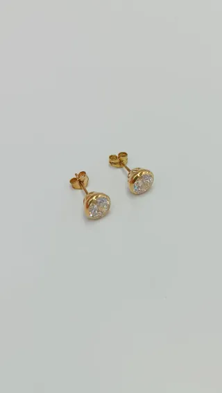 Pendientes de oro de 18kt.