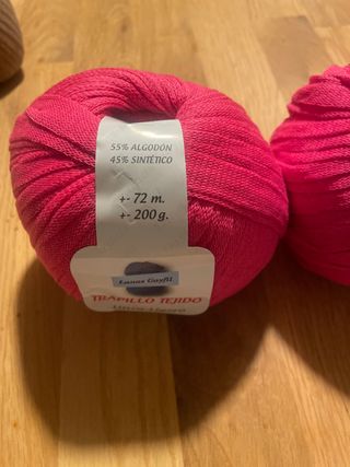 Trapillo Tejido Lanas Gayfil Fuscia
