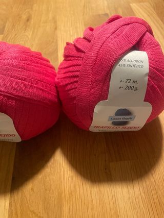 Trapillo Tejido Lanas Gayfil Fuscia