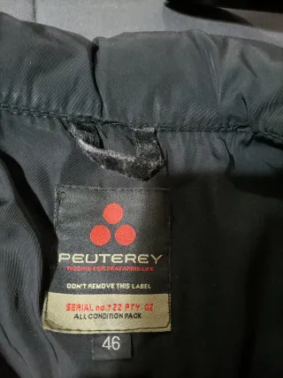 Peuterey Piumino Donna Taglia 46 Nero