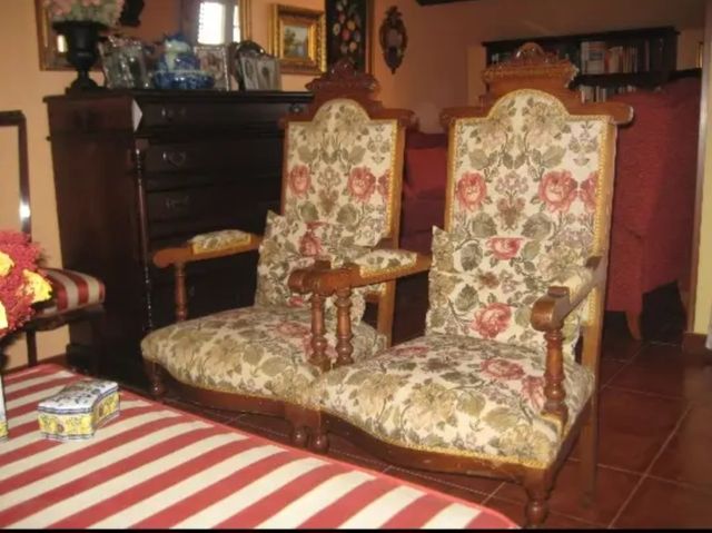 Pareja de sillones antiguos