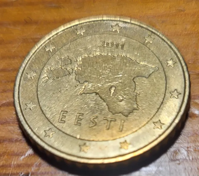 3 Monedas 50 Céntimos Euro