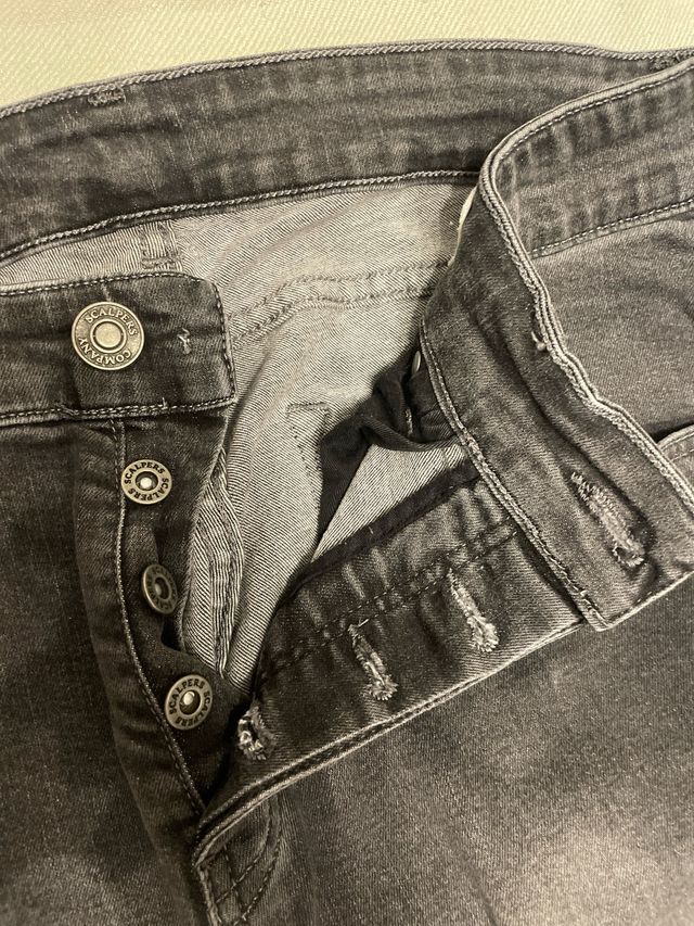 Pantalón vaquero gris Scalpers
