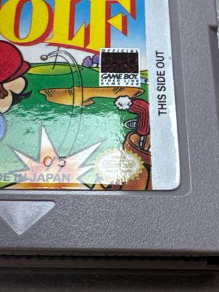 Golf, Nintendo Game Boy