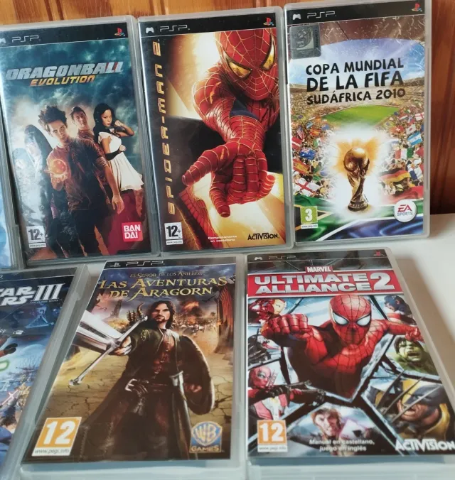 Lot 9 giochi per PSP
