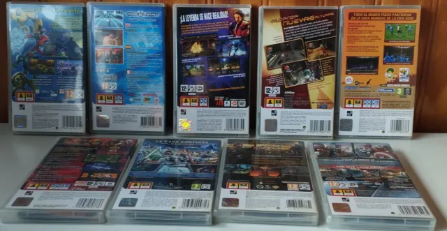 Lot 9 giochi per PSP