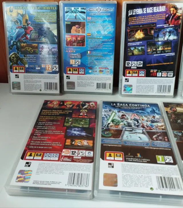 Lot 9 giochi per PSP