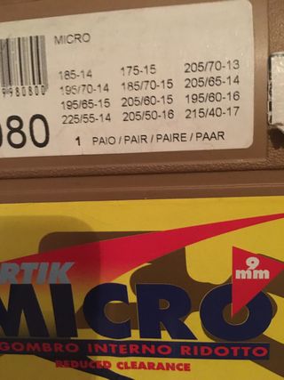 Cadenas para nieve MICRO  varias medidas